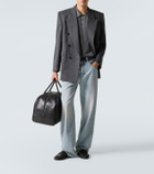 Saint Laurent Cassandre wool polo shirt