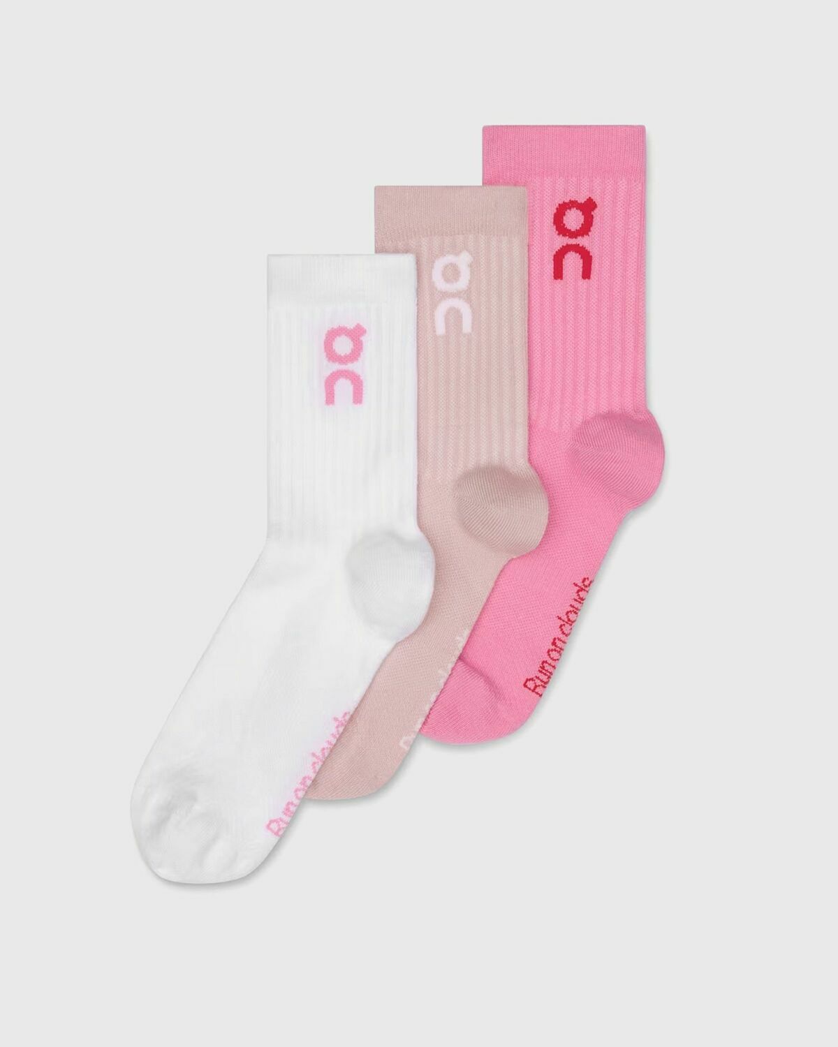 ON Logo Sock High 3P Multi-color Men