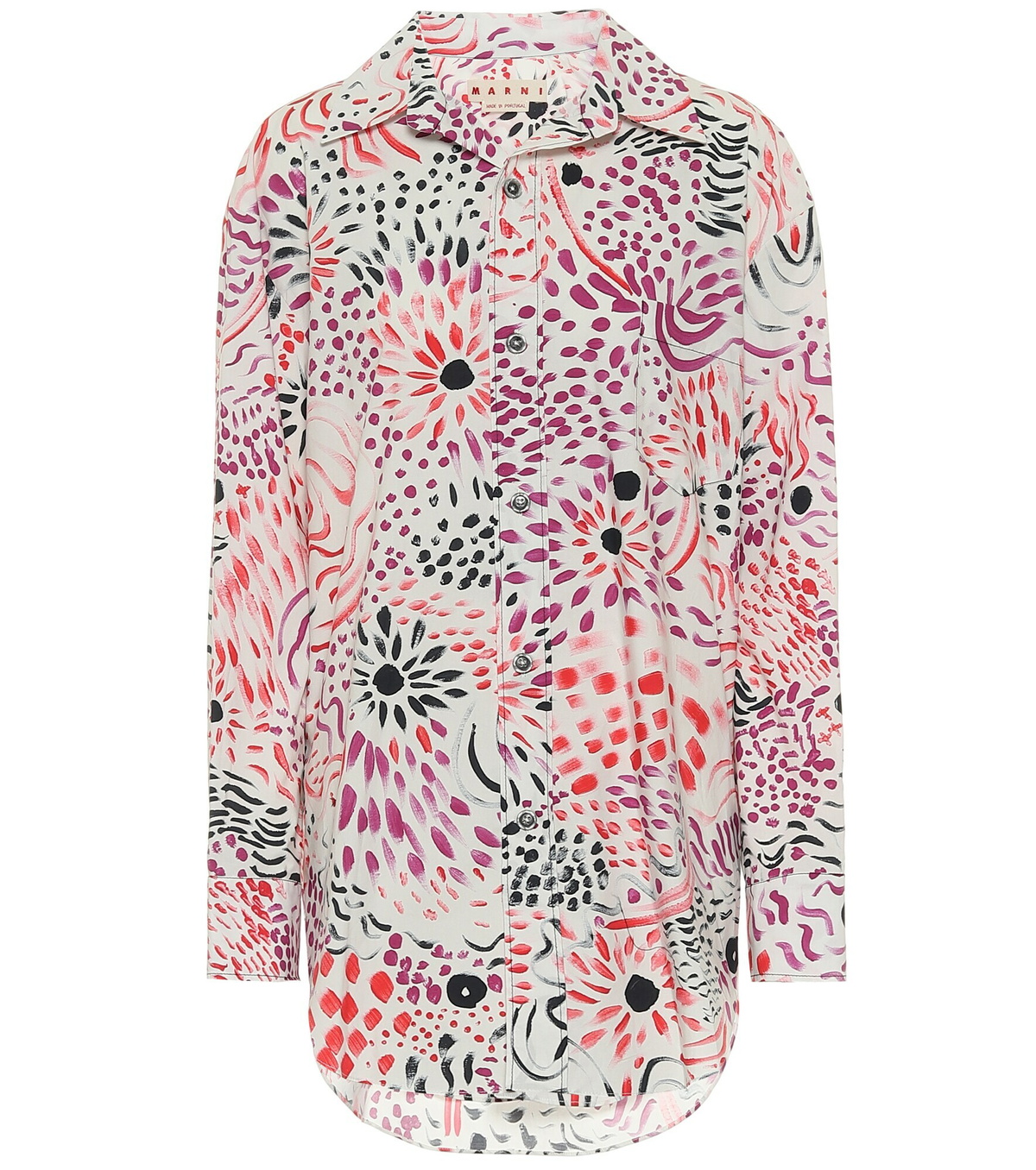 Marni - Floral cotton shirt Marni