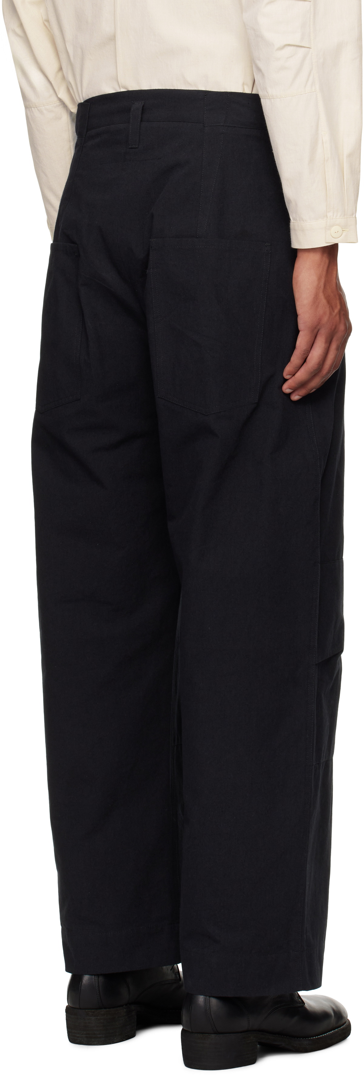 Toogood Black 'The Woodsman' Trousers Toogood
