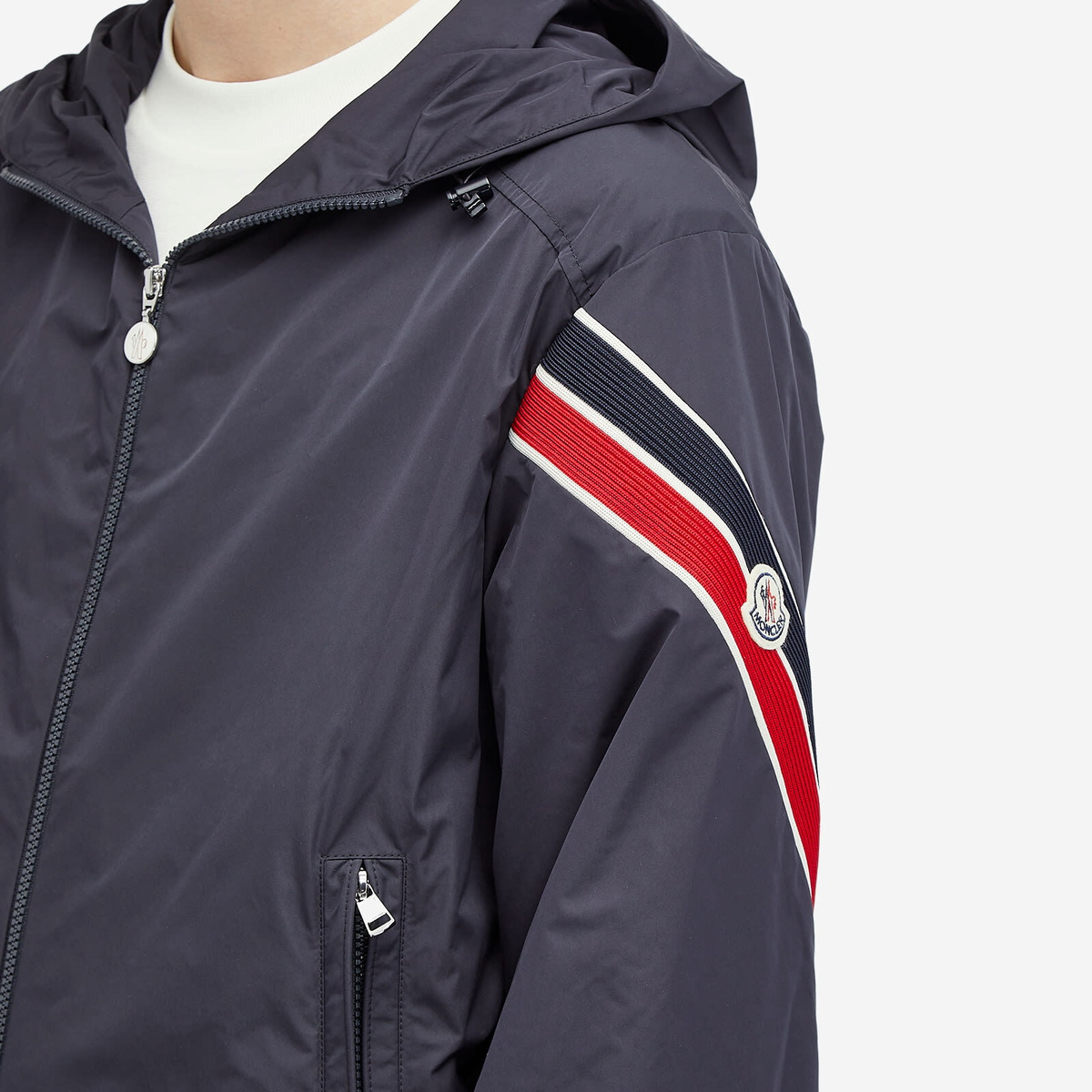 MONCLER｜ (9C00006 M1367 P07) Moncler Logo Patch Padded Cardigan Jacket 9B00006 M1367 779