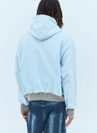 Charlie Constantinou Zip Hybrid Hooded Sweatshirt