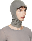 Rick Owens Taupe Tower Skull Balaclava