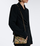 Dries Van Noten Medium jacquard clutch