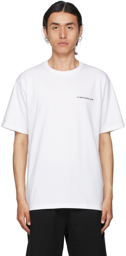 Photo: BAPE White Cordura Wide T-Shirt