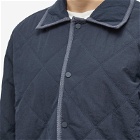 A Kind of Guise Men's Kiljan Quilted Jacket in Arctic Navy