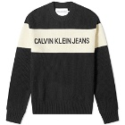 Calvin Klein Intarsia Logo Knit