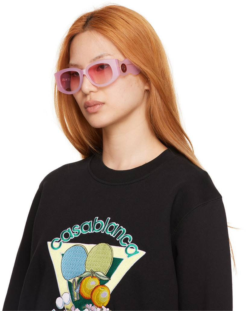 Casablanca Pink Memphis Sunglasses Casablanca