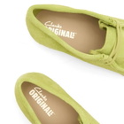 Clarks Originals Men's Wallabee in Lime Suede