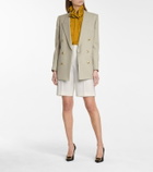 Saint Laurent Ruffled silk blouse