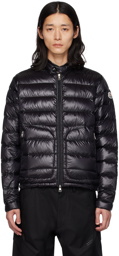 Moncler Black Acorus Down Jacket