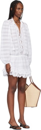 Isabel Marant Etoile White Preya Minidress