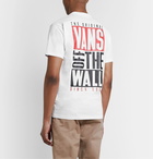 Vans - Logo-Print Cotton-Jersey T-Shirt - White