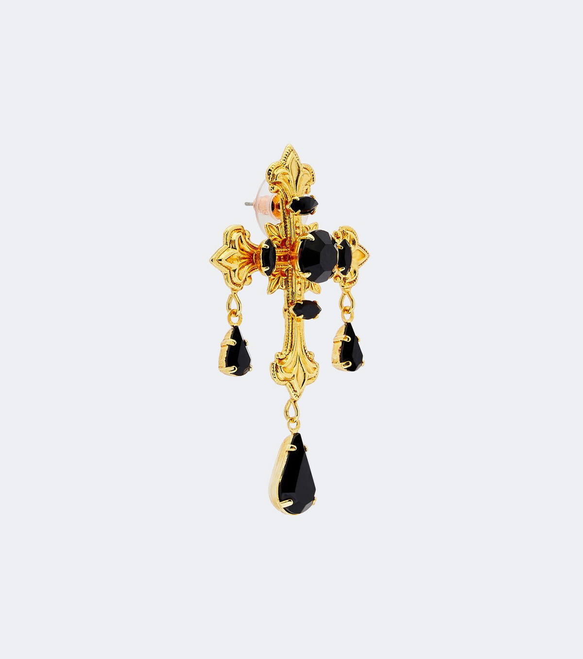 Jennifer Behr Davina 18kt gold-plated earrings