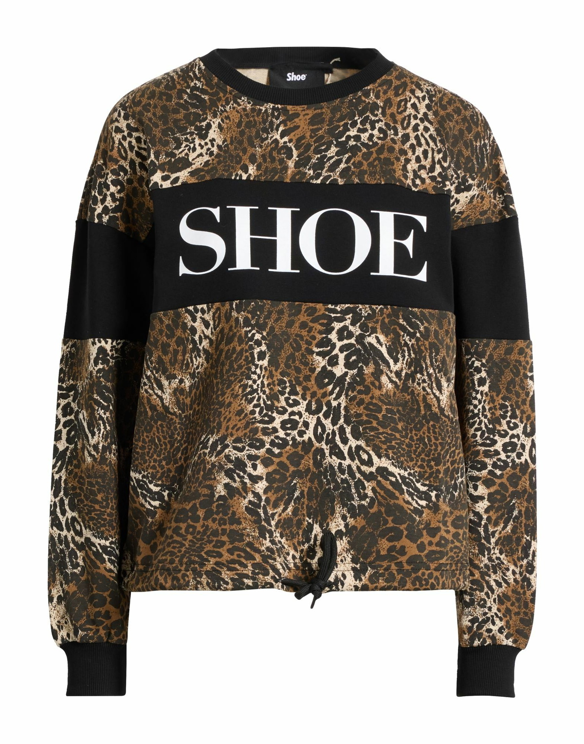Shoe Womens Sweatshirt in Black