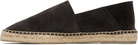 TOM FORD Brown Perforated Suede Barnes Espadrilles