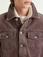 Our Legacy - Origin Distressed Denim Jacket - Brown