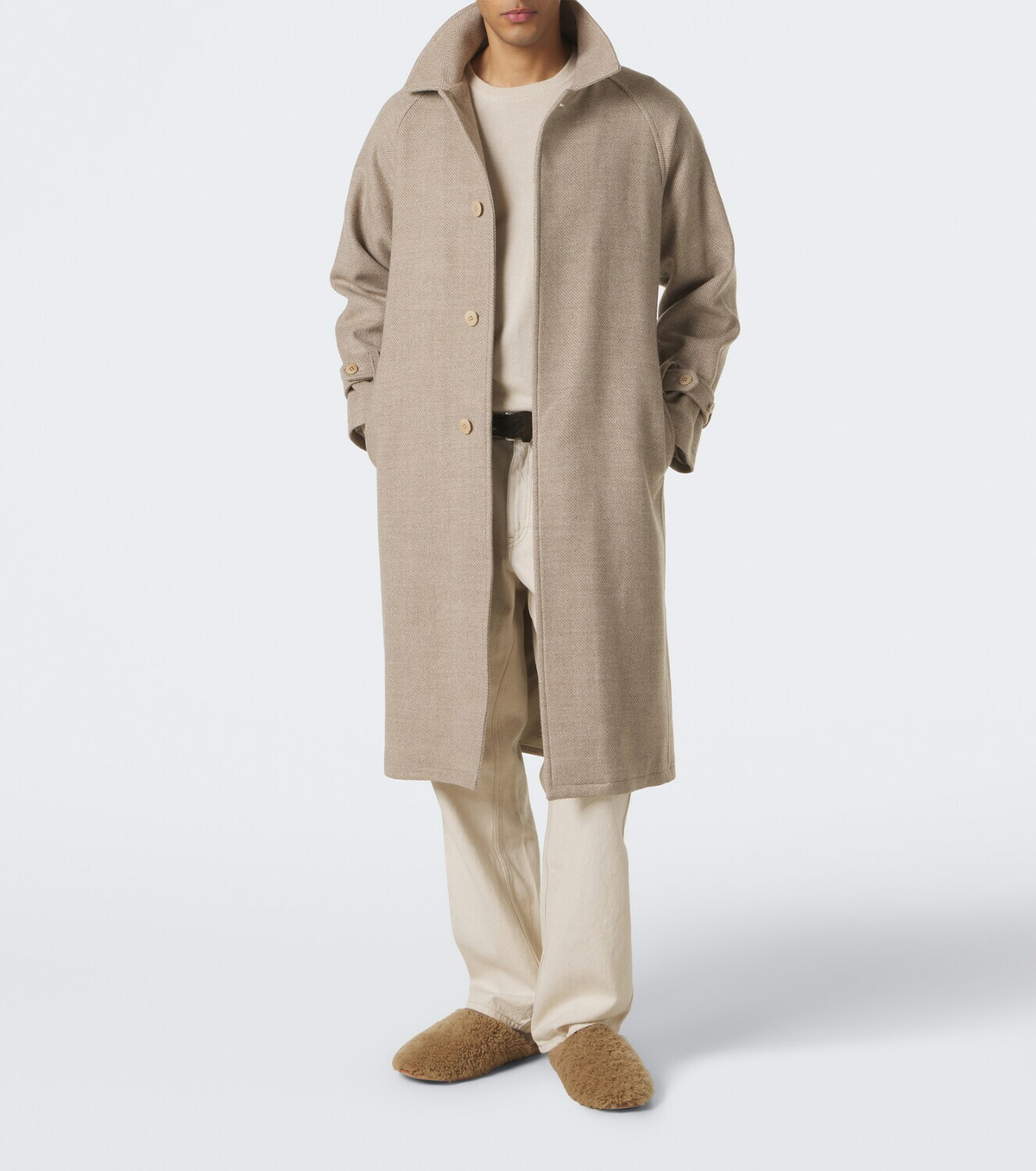 Sabah Bernie shearling slippers