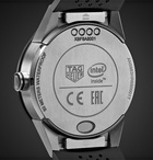 TAG Heuer - Connected Modular 45mm Titanium, Ceramic and Rubber Smart Watch - Men - Black