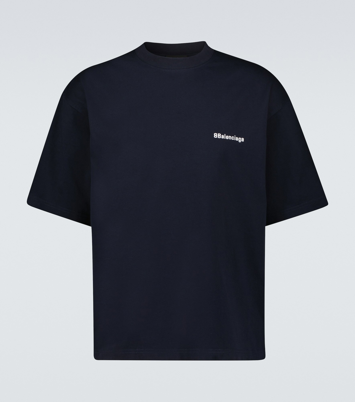 Balenciaga - BB cotton jersey T-shirt Balenciaga