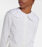 Patou Convertible wool-blend cardigan