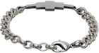Marcelo Burlon County of Milan Silver Cross Bracelet