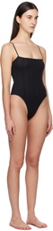 Cou Cou Black 'The Bodysuit' Bodysuit