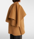 Altuzarra Dak caped wool-blend coat
