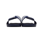 adidas Originals Navy and White Adissage Sandals