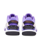 Adidas Niteball II Sneakers in White/Purple Rush/Core Black