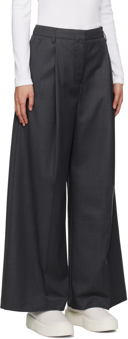 CAMILLA AND MARC Gray Atlanta Trousers