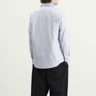 No Problemo Men's Oxford Stripe LS Shirt in Grey
