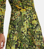 Dries Van Noten - Printed midi skirt