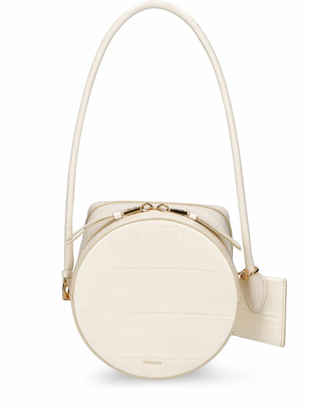 Photo: JACQUEMUS Le Vanito Leather Top Handle Bag