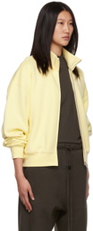 Fear of God ESSENTIALS Yellow Full Zip Jacket
