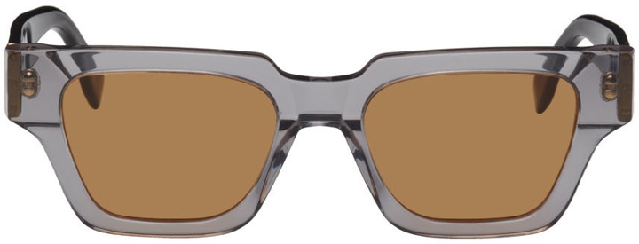 Photo: RETROSUPERFUTURE Grey & Black Storia Sunglasses