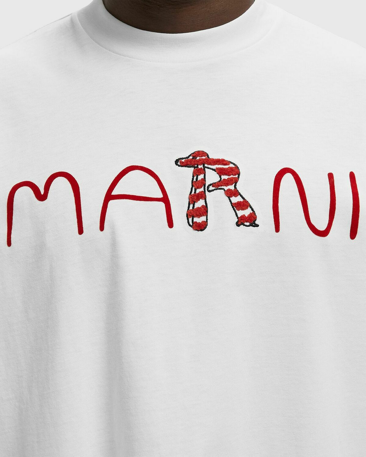 Marni T-SHIRT White Mens Shortsleefe
