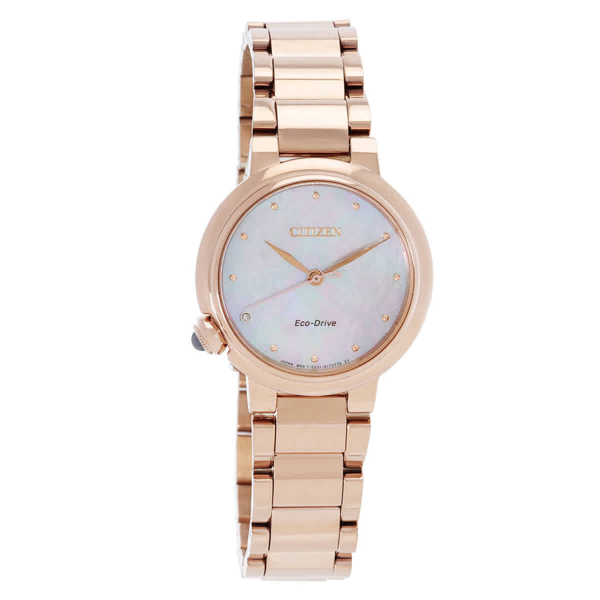 Citizen Eco-Drive Mother of Pearl Dial Ladies Watch EM0912-84Y