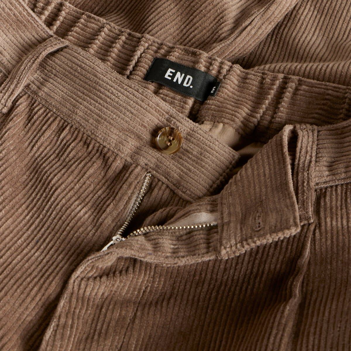 END. Men's Ridge Trouser in Dark Sand