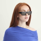 Bottega Veneta Eyewear Bottega Veneta BV1452S Sunglasses in Havana/Green 
