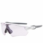 Oakley Women's Radar EV Path Sunglasses in Matte White/Prizm Low Light