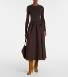Polo Ralph Lauren Cotton midi dress
