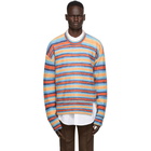 Wooyoungmi Multicolor Alpaca and Mohair Stripe Sweater