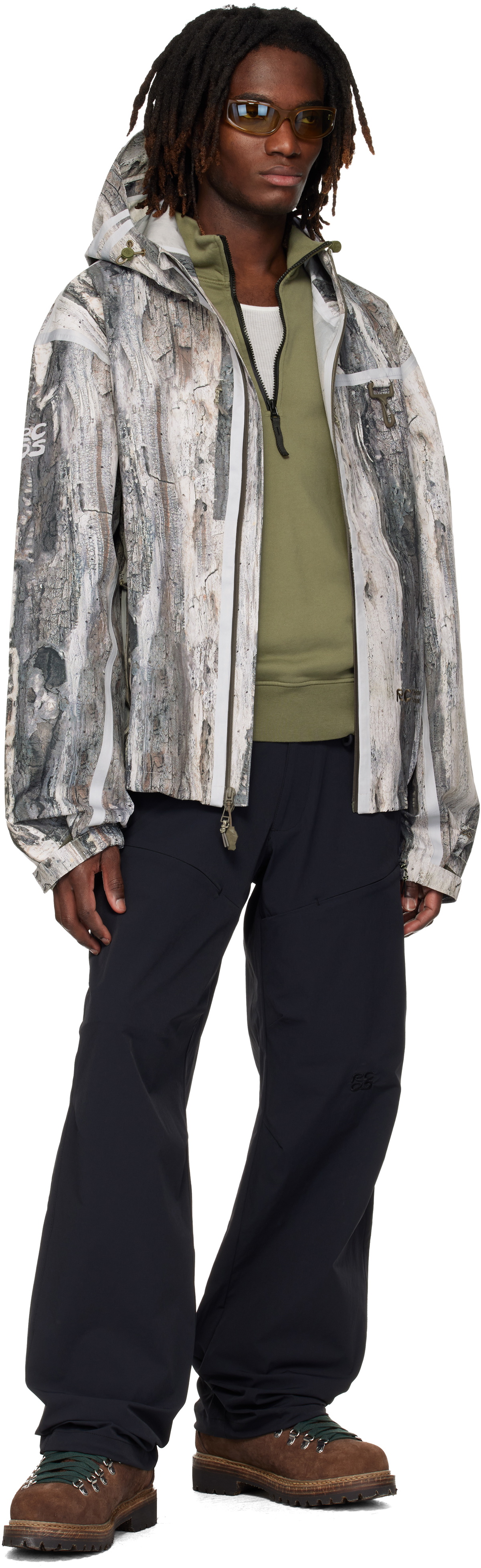 RCOS Beige & Khaki Sequoia Shell Jacket