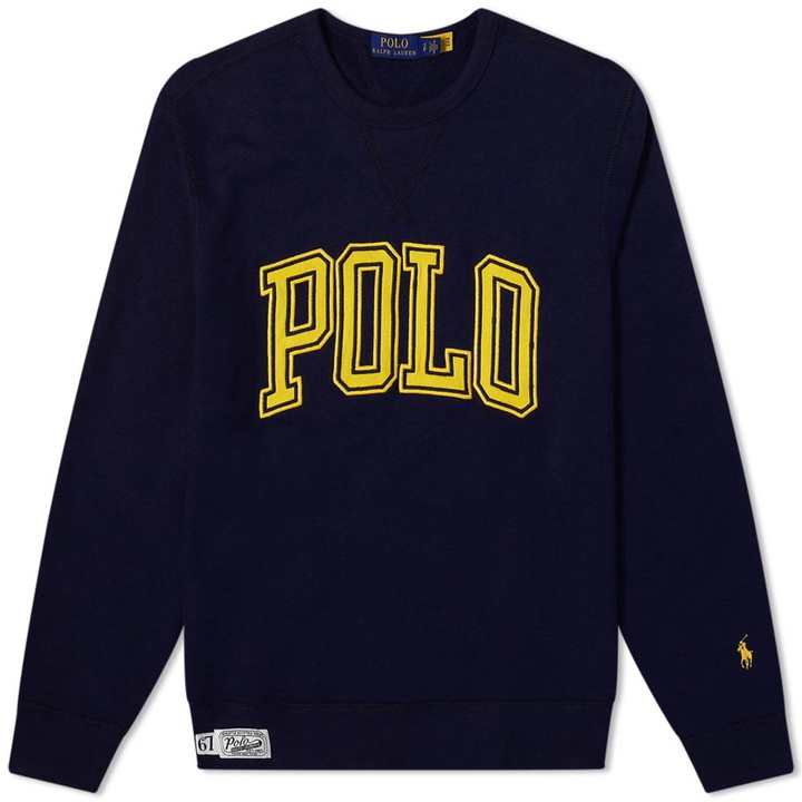 Photo: Polo Ralph Lauren Arch Logo Crew Sweat