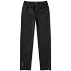 Represent Men's Split Zip Denim Jean in Black