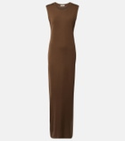 The Row Oiva silk maxi dress