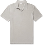 Onia - Modal-Blend Terry Polo Shirt - Gray