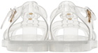 Gucci Transparent Double G Sandals