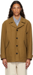 AFTER PRAY Tan Tom Western Jacket